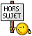 hors sujet